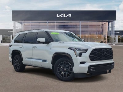 2025 Toyota Sequoia Platinum 4WD
