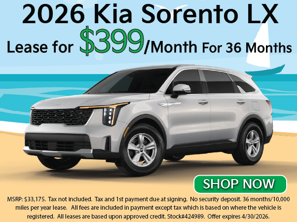 Sorento LX April Mobile