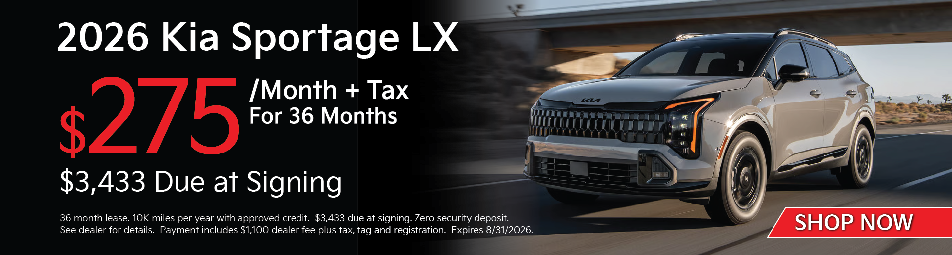 Sportage LX Aug