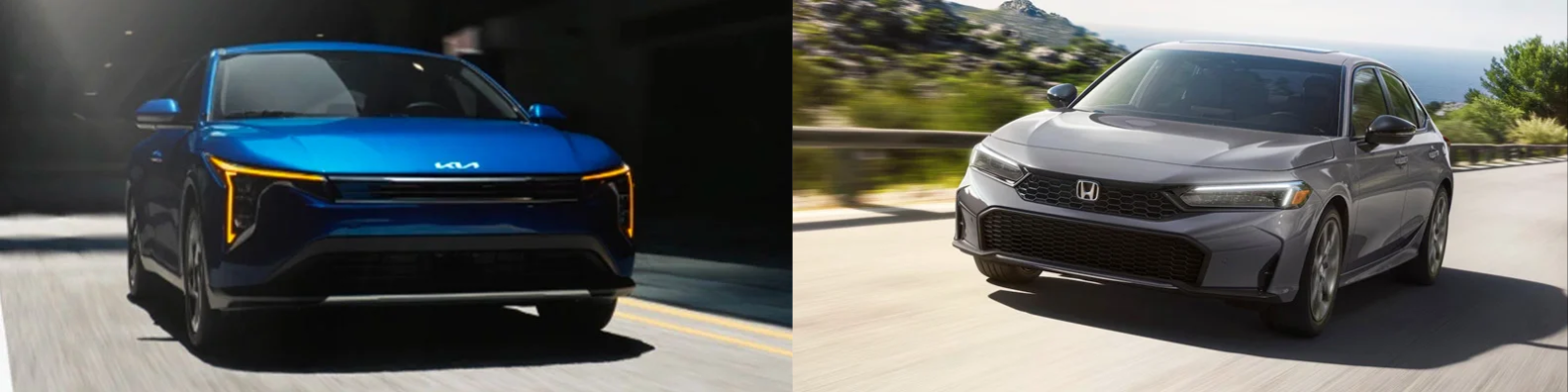 2025 Kia K4 vs. 2025 Honda Civic Sedan