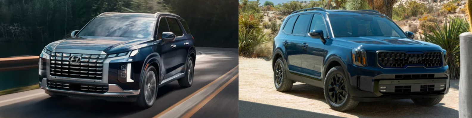 2025 Kia Telluride vs. 2025 Hyundai Palisade